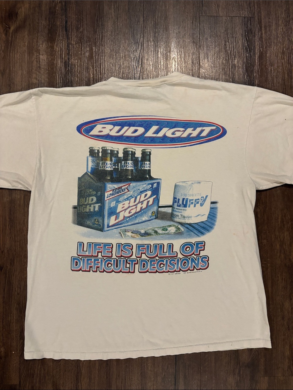 Vintage 1999 Bud light men’s XL T-shirt